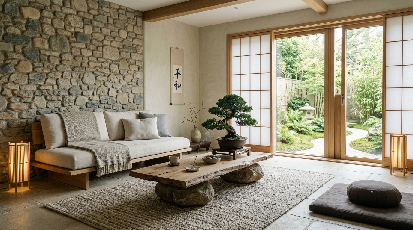 Choose a few high-quality textiles with subtle texture